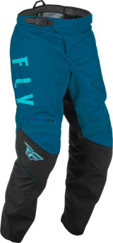 Fly Racing Fly Racing 375-83020 Youth F-16 Pants Aqua/Dark Teal/Black Sz 20