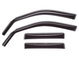 Rainguard Aerodynamic Design; In-Channel; Dark Smoke; Acrylic; Set of 4