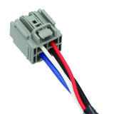 Trailer Brake System Connector/ Harness For Use With All Tekonsha Trailer Brake Systems; Plug In Type; 2 Plug; Does Not Require Adapter Harness; Clamshell