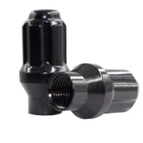 Lug Nut 14 Millimeter X 1.5 Thread Size; ET Shank Open End; Spline Drive Open End Lug; 1.36 Inch Overall Length; Spine Drive; Requires 6 Spline Tool (See Required Parts); Black; Steel