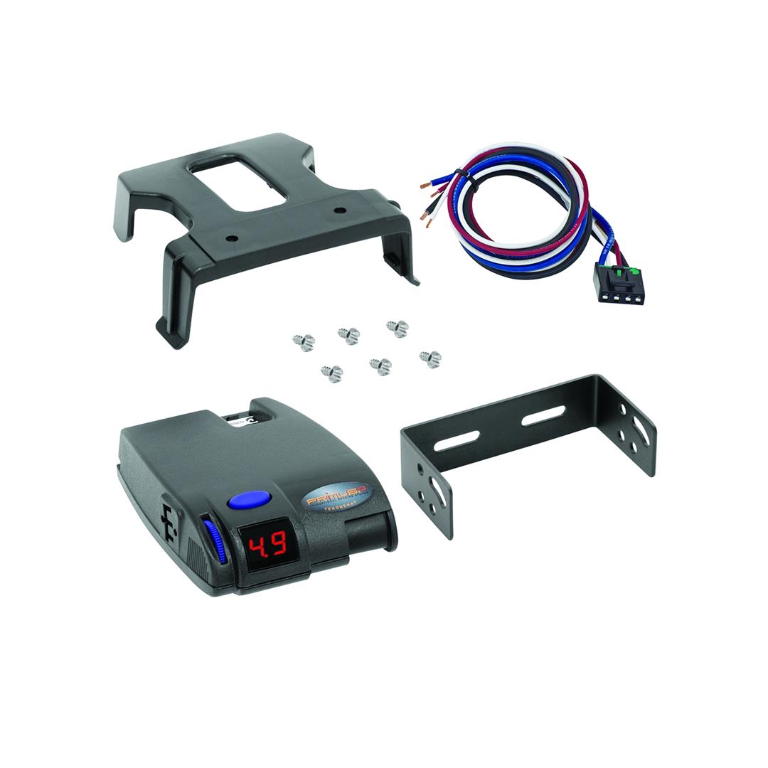 Trailer Brake Control Proportional; For Up To 6 Trailer Brakes; Fully Functional In Reverse; LED Indicators; Self Leveling; With A 4 Wire Hookup/ Dash Mounting Clip/ Hardware And Removable Electric Connector; Requires Wiring Harness/ Adapter