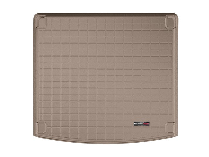 Cargo Area Liner Direct Fit; Raised Edges; Tan; Thermoplastic Elastomer (TPE) Injection Molded Material; Non-Skid