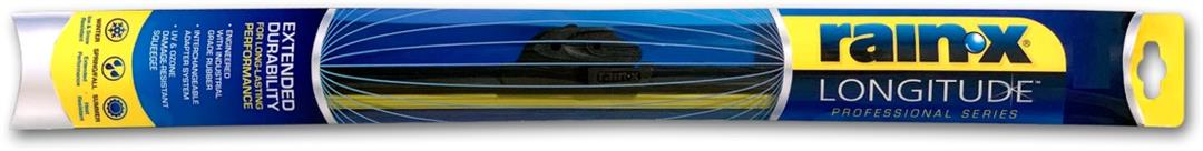 Windshield Wiper Blade 15 Inch Length; Black Synthetic Rubber Blade; All Weather