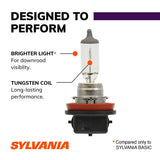 Headlight Bulb H11; Xenon Bulb; 55 Watt; 12.8 Volt; White Beam Color; 1345 Lumens; 4200K Light Color Temperature; Single