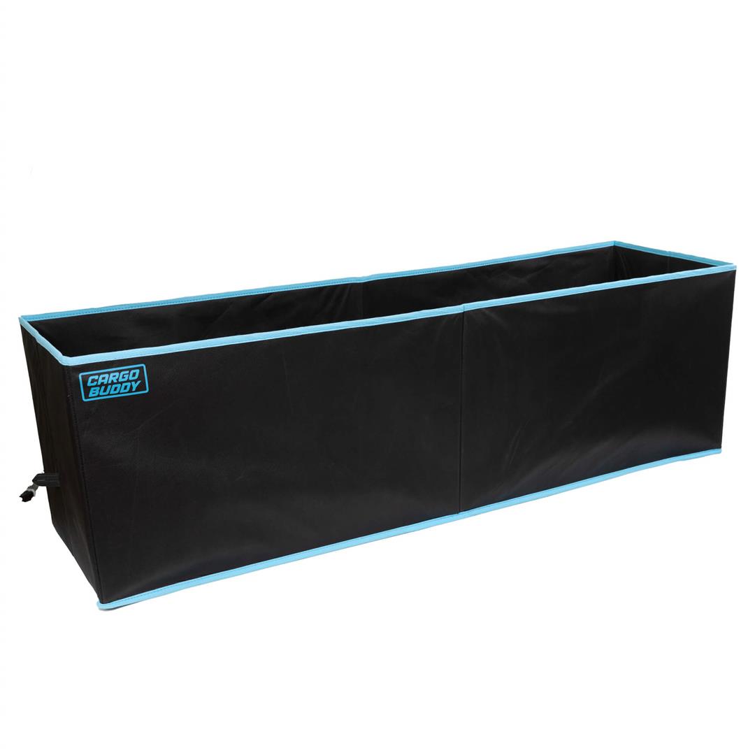 Cargo Organizer Cargo Area Of SUV And Truck; Single Compartment; Collapsible; Black; Polyester; 46 Inch Length x 14 Inch Depth x 14 Inch Height; 5 Cubic Foot Capacity; Single