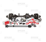 Differential Ring and Pinion Dana 44 AdvanTEK Axle; 4.46 Ratio