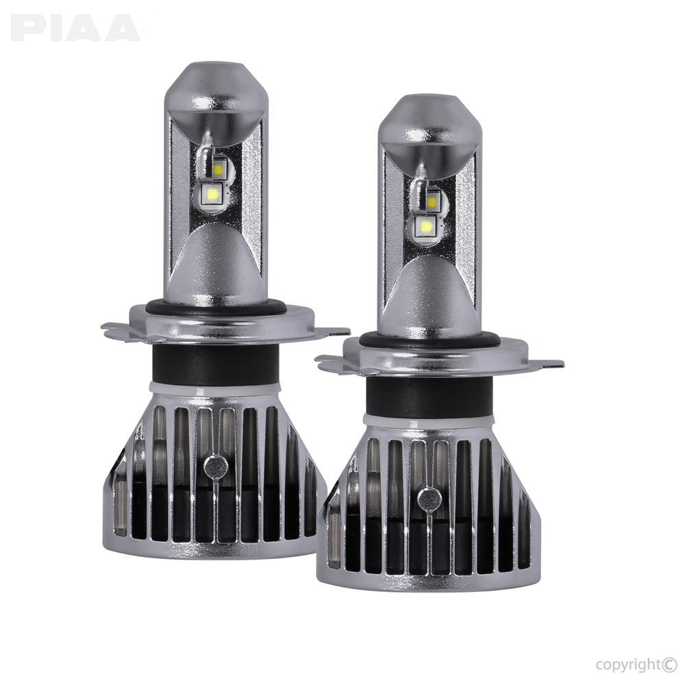 Headlight Bulb H4/ 9003; LED Bulb; 60 Watt/ 55 Watt; 6 Volt And 12 Volt; White Beam Color; Set Of 2; CREE XP-L LED; Larger Than OE Bulbs Please Check Fitment; If Changing From Halogen To LED These Are For Off-Road Use Only
