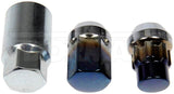 Lug Nut OE Replacement; M12-1.50 Thread Size; 32.46 Millimeter Overall Length; 19 Millimeter Hex Size; 60 Degree Conical Seat; Right Hand Thread; Ti-Blue; Carbon Steel; Pack Of 20