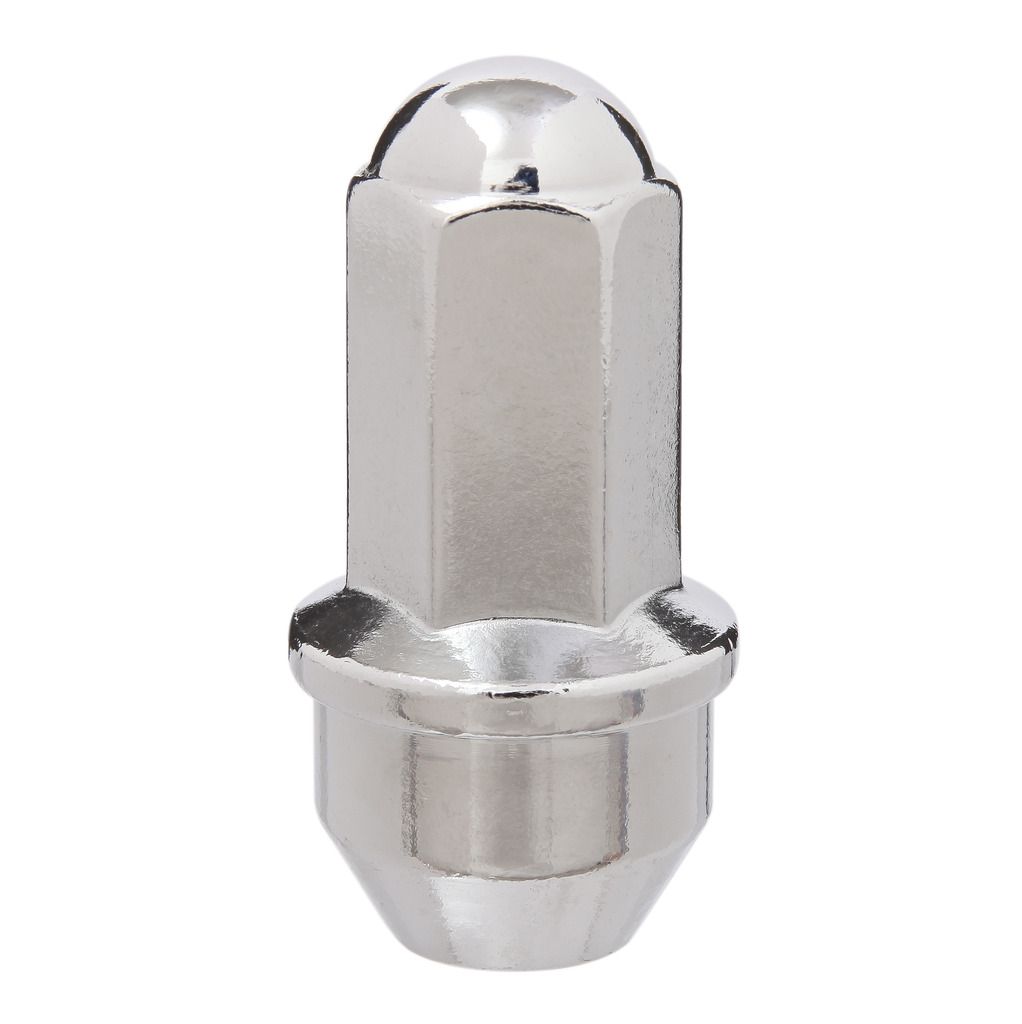 Lug Nut 14 Millimeter x 2.0 Thread Size; Mag Shank; 2.15 Inch Overall Length; 21 Millimeter Hex Size; Chrome Plated; Steel; Pack Of 4