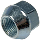 Lug Nut OE Replacement; 0.807 Inch Overall Length; 22 Millimeter Hex Size; 60 Degree Conical Seat; Bagged; Direct Replacement; M14-1.50 Thread Size; Open End; Right Hand Thread; Single; Steel; Yellow Chromate And Zinc Plated
