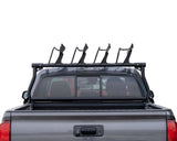 Bike Rack Bed Mount; Holds 2 Bikes Vertically; Cradle System With Straps; Non-Foldable; Texture Black Powder Coated; Aluminum; Additional Bike Rack Cradles Are Sold Separately To Carry Up To 4 Bikes