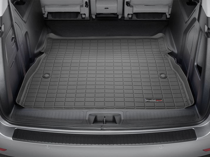 Cargo Area Liner Direct Fit; Raised Edges; Black; Thermoplastic Elastomer (TPE) Injection Molded Material; Non-Skid