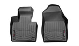 Floor Liner Molded Fit; With Channels And Reservoir To Direct And Hold Fluids With Applied WeatherTech Logo; Black; Thermoplastic Polyolefin (TPO) Vacuum Formed Material; 2 Piece