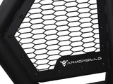 Truck Bed Bar 3 Inch Tubular Bar; Mounts Up To 4 Lights; Powder Coated; Black; Steel; With Quad LED Light Mount