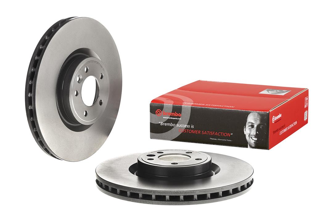 Brake Rotor Vented; One Piece Design; 380 Millimeter Diameter x 62 Millimeter Height x 34 Millimeter Thickness; High Carbon Cast Iron; Single