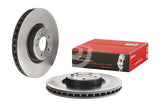 Brake Rotor Vented; One Piece Design; 380 Millimeter Diameter x 62 Millimeter Height x 34 Millimeter Thickness; High Carbon Cast Iron; Single