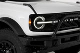 Headlight Cover Full Cover; Without Design; Smoke; Acrylic; Set Of 4