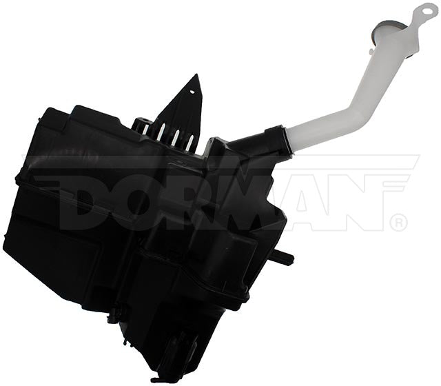 Windshield Washer Reservoir OE Replacement; 4.5 Liter Capacity; Black; Plastic
