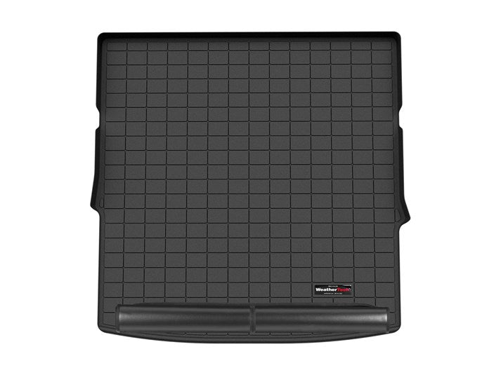 Cargo Area Liner Direct Fit; Raised Edges; Black; Thermoplastic Elastomer (TPE) Injection Molded Material; Non-Skid; With Removable Bumper Protector