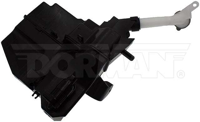 Windshield Washer Reservoir OE Replacement; 4.5 Liter Capacity; Black; Plastic