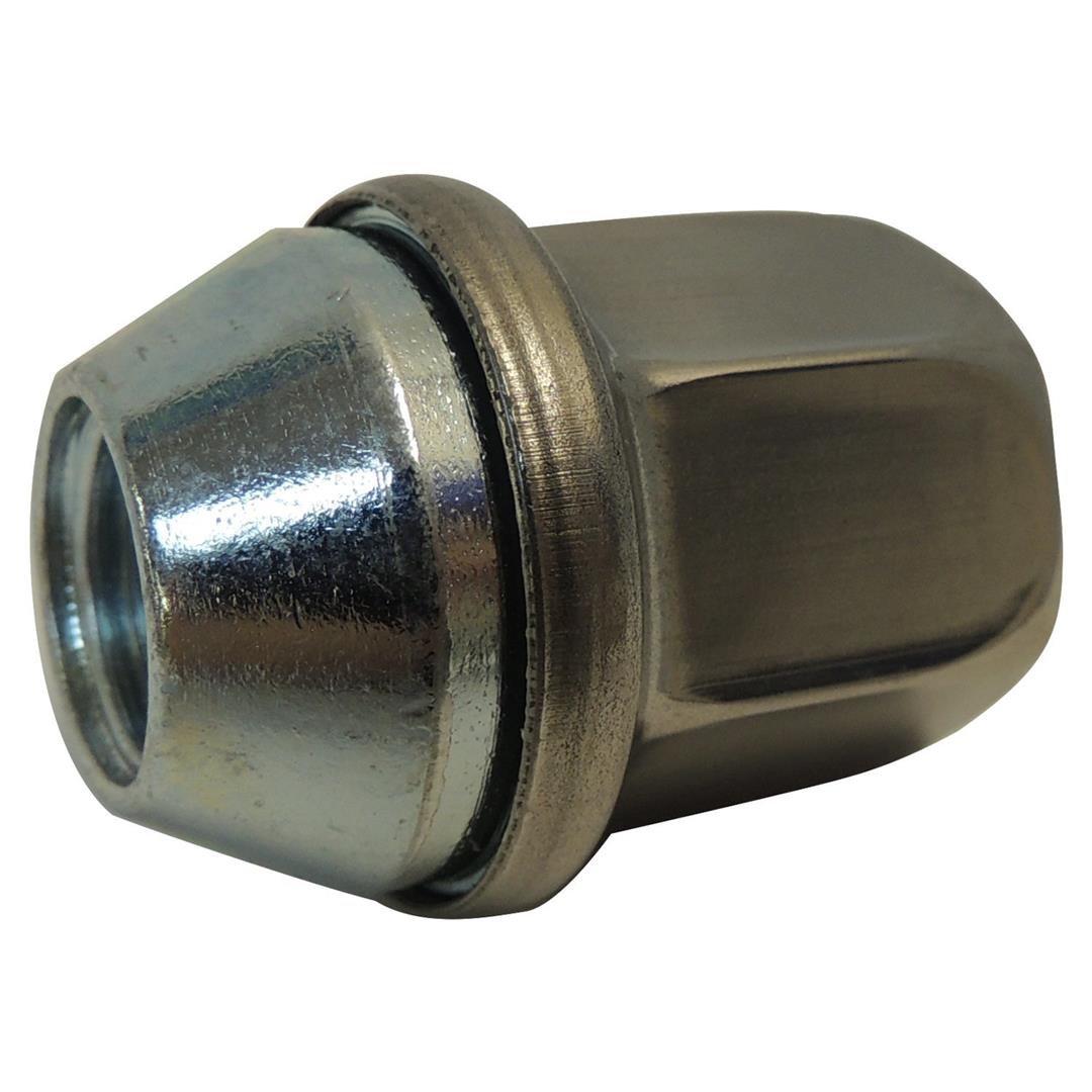 Lug Nut 14 Millimeter X 1.5 Thread Size; Conical Seat; Bulge Lug; Use With Steel/ Aluminum Wheels; 22 Millimeter Wrench Size; OE Replacement; Single