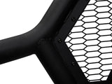 Truck Bed Bar 3 Inch Tubular Bar; Mounts Up To 4 Lights; Powder Coated; Black; Steel; With Quad LED Light Mount