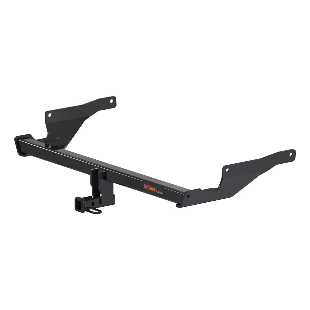Trailer Hitch Rear Class II; Square Tube; 1-1/4 Inch Receiver; 3500 Pound Weight Carrying Capacity/ 350 Pound Tongue Weight