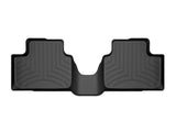 Floor Liner Molded Fit; With Channels And Reservoir To Direct And Hold Fluids With Applied WeatherTech Logo; Black; Thermoplastic Polyolefin (TPO) Vacuum Formed Material; 1 Piece