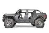Fender Powder Coated; Matte Black; Steel; Set Of 2; With Front Fender Vents; For 35 Inch Tire