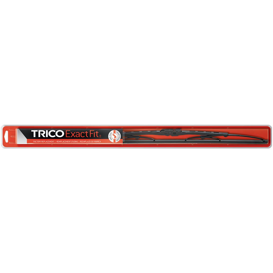 Windshield Wiper Blade OE Replacement; 16 Inch; Black; Conventional Type