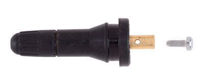 Tire Pressure Monitoring System - TPMS Sensor Service Kit Without Programmable Sensor; Rubber Body/ Rubber Valve Stem/ Electroless Nickel Plated Valve Core/ Anodized Aluminum Nut/ Grommet/ Valve Sealing Plastic Cap; Each