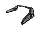 Truck Bed Bar Modular Style; Pre-Drilled Auxiliary Light Mounts; Powder Coated; Black; Steel