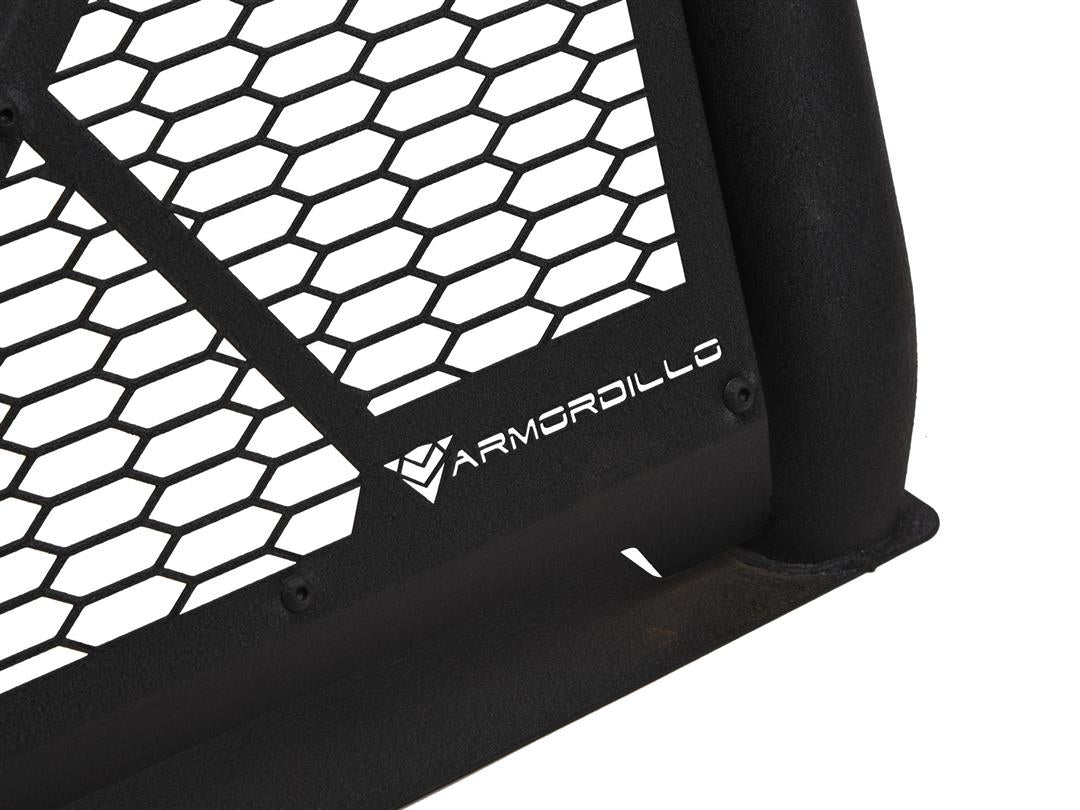 Truck Bed Bar Modular Style; Mounts Up To 4 Lights; Powder Coated; Black; Steel