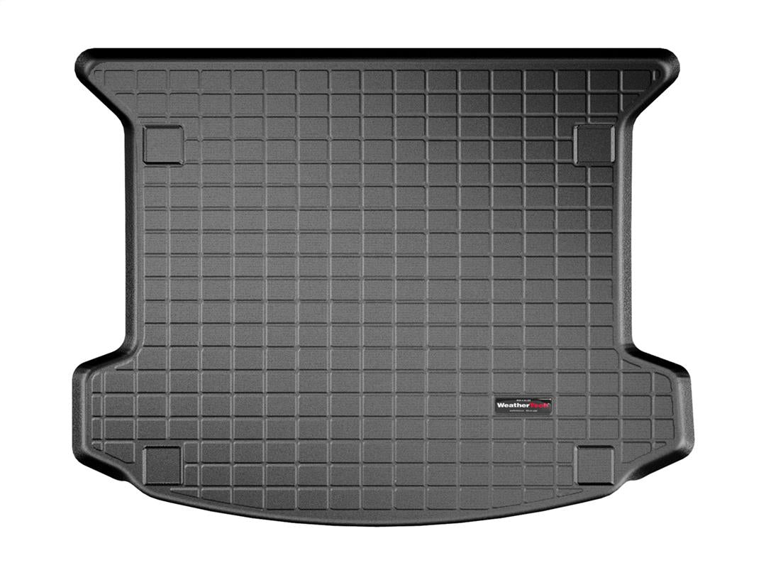 Cargo Area Liner Direct Fit; Raised Edges; Black; Thermoplastic Elastomer (TPE) Injection Molded Material; Non-Skid