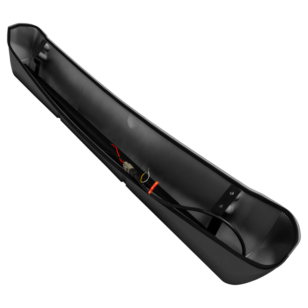 Light Bar LED Bulbs; Direct Fit; 240 Watts Power; 14 Amps At 12 Volt; 40 Degree Driving Beam; 18000 Raw Lumens; Clear Polycarbonate Lens; Black Aluminum Housing; Integrated Windshield Roof Mount; With Stainless Steel Anti-Fog Breather Valves; Requires Lig