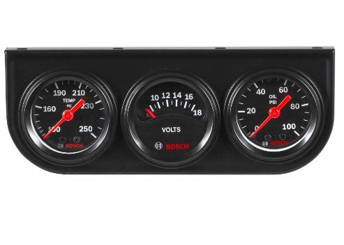 SP0F000037 Gauge Oil Pressure/ Voltmeter/ Water Temperature