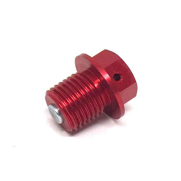 ZE58-1623 Magnetic Drain Plug M14x14 P1.5 Red