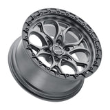 Weld W107 18X9 Ledge 6X135 ET20 BS5.75 Satin Gun / Black Ring 87.1