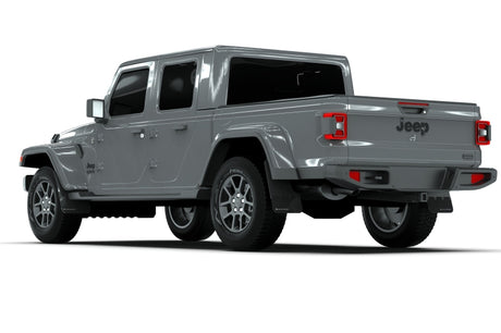 Jeep JT Gladiator Mojave/Rubicon with Rally Armor Black Mud Flap featuring Grey Logo, off-road, RV, Automotive, Powersports, marine, exterior, truck accessories, interior, truck bed, RV parts, Truck & Automotive, AVADA - Best Sellers