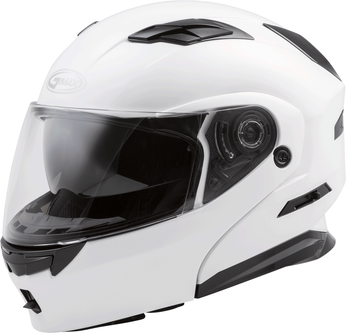 GMAX Md 01 Modular Helmet Pearl White Xl for Powersports