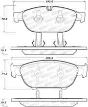 StopTech Street Brake Pads - Front
