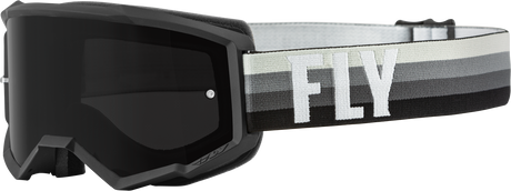 Fly Racing Fly Racing 37-51711 Youth Zone Goggle Black/Grey W/ Dark Smoke Lens