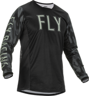 Fly Racing Fly Racing 375-524L Kinetic S.E. Tactic Jersey Black/Grey Camo Lg