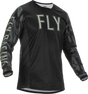 Fly Racing Fly Racing 375-524S Kinetic S.E. Tactic Jersey Black/Grey Camo Sm