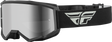 Fly Racing Fly Racing 37-51713 Youth Zone Goggle Grey/Black W/ Silver Mirror/Smoke Lens