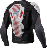 Honda Bionic + V2 Protection Jacket Blk/Wht/Blu/Br Red Sm