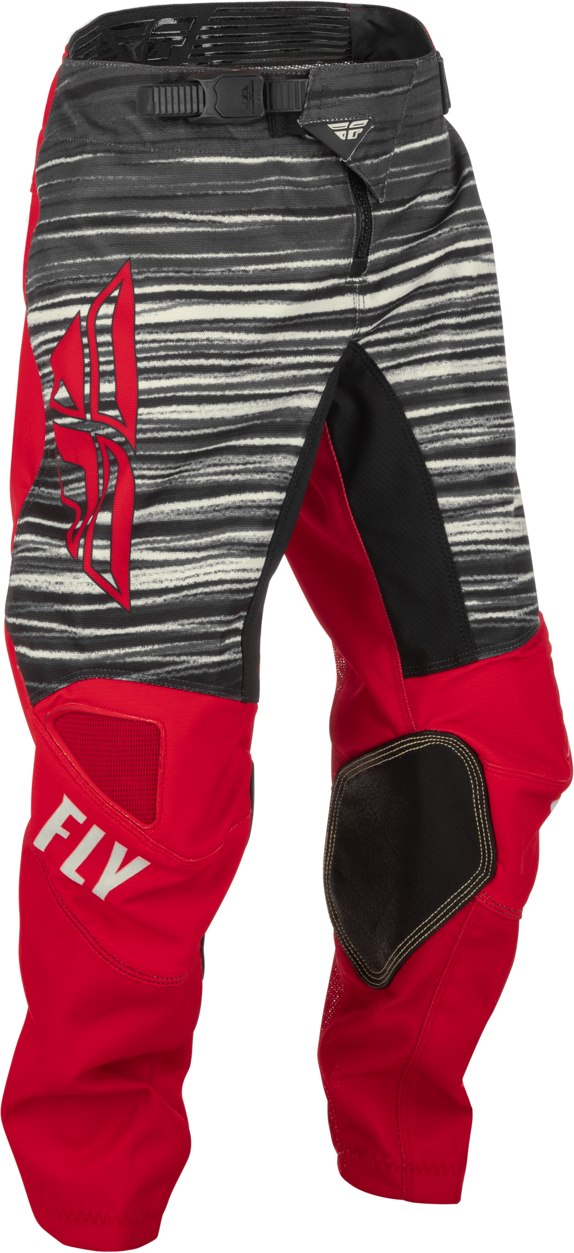 Fly Racing Fly Racing 375-53722 Youth Kinetic Wave Pants Red/Grey Sz 22