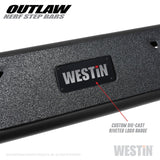 Westin 15-19 Chevrolet/GMC Colorado/Canyon Crew Cab Outlaw Nerf Step Bars 