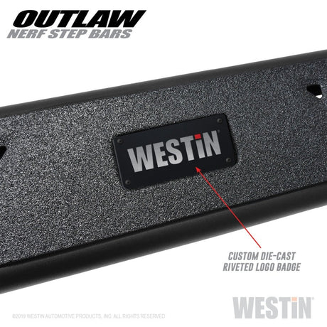 Westin 15-19 Chevrolet/GMC Colorado/Canyon Crew Cab Outlaw Nerf Step Bars 
