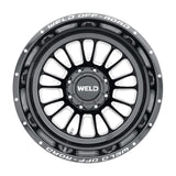 Weld W121 20X8.25 Scorch Outer 8X165.1 ET-240 BS-4.67 Gloss Black MIL 121.6